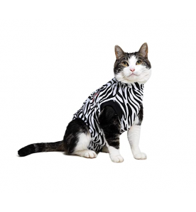 Medical Pet Shirt (Kat / Zebraprint)