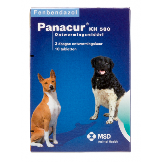 Panacur KH 500 - 10 tabletten
