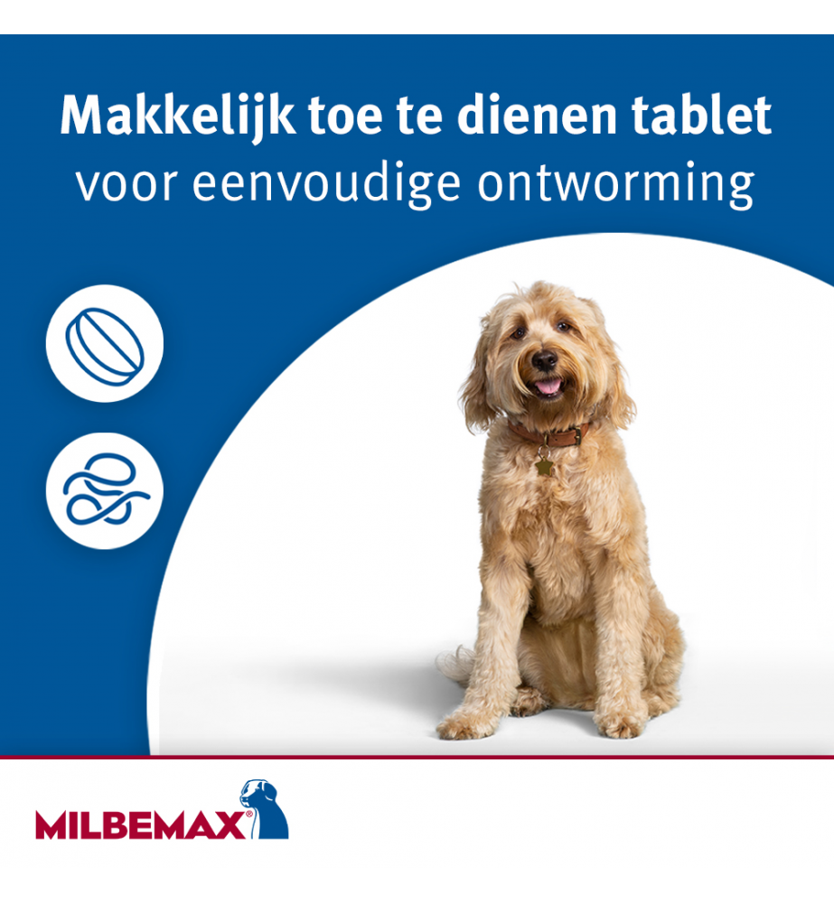 Milbemax Grote Hond (5 T/m 25 Kg)