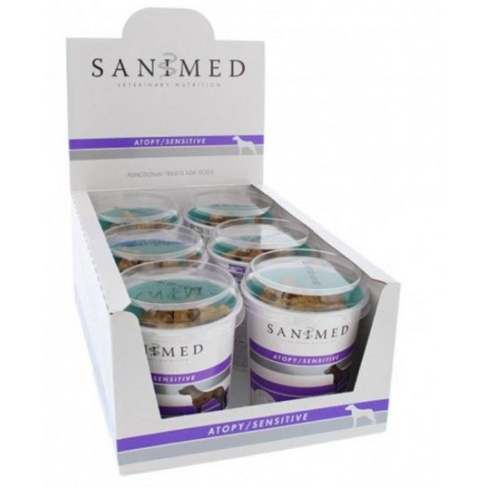 Sanimed Skin / Sensitive Treats (hond) - 6 x 175 gram
