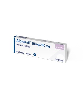 Alpramil Hond 20 mg / 200 mg (8 t/m 40 kg)
