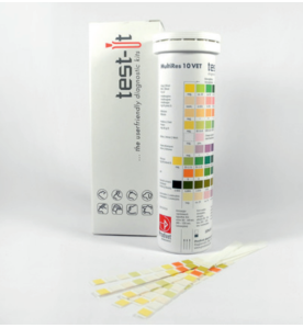 Test-it MultiRes 10 VET - Urine Test Strips - 100 strips