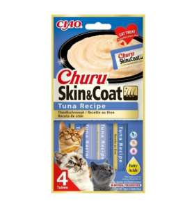 Churu Skin & Coat Tuna - 12 x 4 tubes