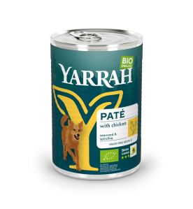 Yarrah Biologisch Hondenvoer Paté met Kip - 12 x 400 gram