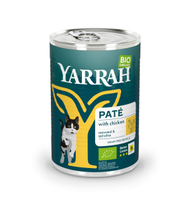 Yarrah Biologisch Kattenvoer Paté met Kip - 12 x 400 gram