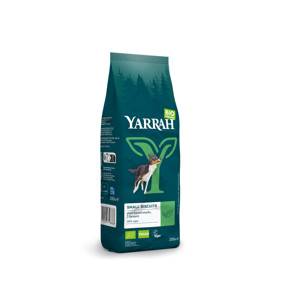 Yarrah Biologische Vega Hondenkoekjes Hond - 6 x 250 gram