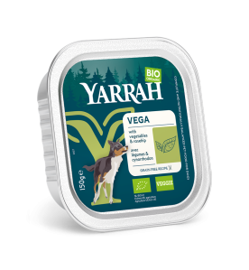 Yarrah Biologisch Hondenvoer Chunks Vega - 12 x 150 gram