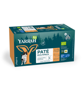 Yarrah Biologisch Kattenvoer Multipack - 8 x 100 gram