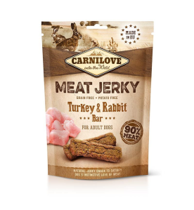 Carnilove Meat Jerky Turkey & Rabbit Bar - 100 gram