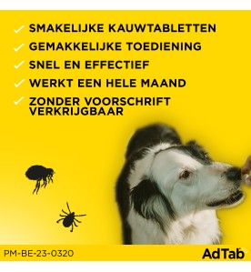 AdTab Hond (5.5 t/m 11 kg) - 3 tabletten