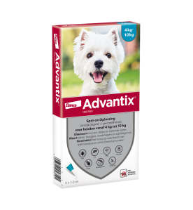 Advantix 4 t/m 10 kg - 100/500 - 4 pip