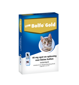 Bolfo Gold Kat 40 - Kleiner dan 4 kg - 2 pip